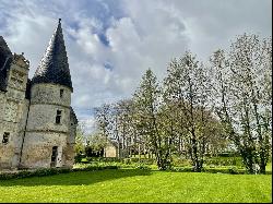 Normandie en limite du Calvados, proche Argentan - Vente Château classé - 9 ha