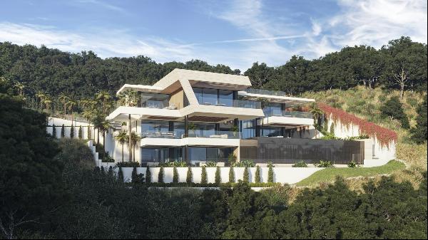 New Modern Masterpiece with panoramic views