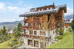 Exceptional duplex apartment in the heart of Villars, panoramic view