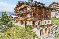 Exceptional duplex apartment in the heart of Villars, panoramic view