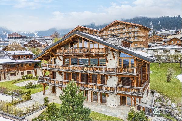 Exceptional duplex apartment in the heart of Villars, panoramic view