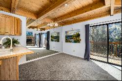 Unobstructed Mountain and Lake Views from the Deck