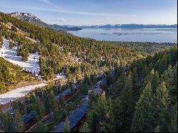 Unobstructed Mountain and Lake Views from the Deck