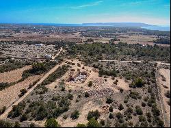 Plot of land under construction in Mal Pas, Formentera