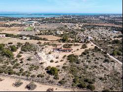 Plot of land under construction in Mal Pas, Formentera