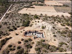 Plot of land under construction in Mal Pas, Formentera