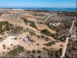 Plot of land under construction in Mal Pas, Formentera