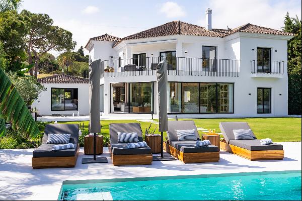 sophisticated fully renovated six bedroom villa