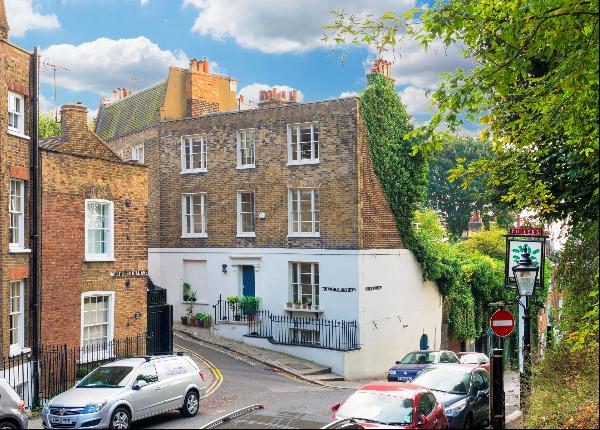 A characterful, bright Georgian home in the heart of Hampstead Village.