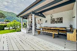 Lugano-Maroggia: Mediterranean-style villa with annexe, swimming pool & Jacuzzi for sale