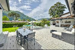 Lugano-Maroggia: Mediterranean-style villa with annexe, swimming pool & Jacuzzi for sale