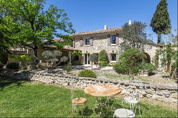 19th century Provencal farmhouse near Isle-sur-la-Sorgue.