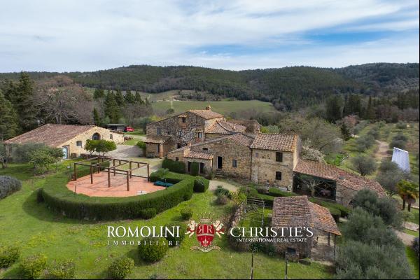 52.1-HA ESTATE WITH AGRITURISMO FOR SALE IN CHIANTI, TUSCANY