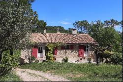 3 provencal houses set in 12 hectares of countryside