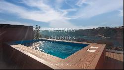 New 3 bedroom penthouse with pool and river views, Porto, Portugal