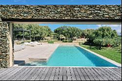 PRIVATE RESIDENCE WITH SEA VIEW - SAINT FLORENT - NORTH CORSICA