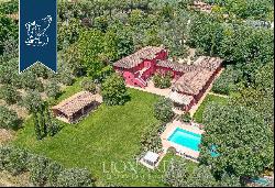 Estate with an organic farm for sale in the luxuriant countryside of the province of Viter