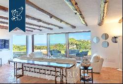 Exclusive property designed by architect Luigi Vietti in Porto Cervo, the most renowned to