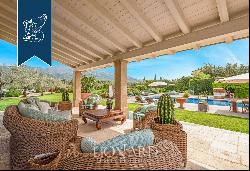 Charming estate with a big private park, a wellness centre and a designer pool for sale a 