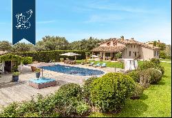 Charming estate with a big private park, a wellness centre and a designer pool for sale a 