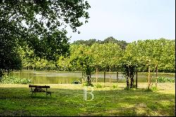 ANGRESSE, EXCLUSIVE 20-HECTARE ESTATE WITH A PRIVATE LAKE