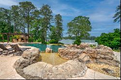 Stunning Lakefront Getaway In Prestigious Jonesboro Community