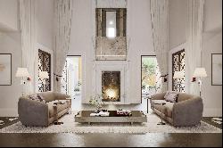 Timeless Elegance: Saudi Luxury Home Blending Najdi and French Design