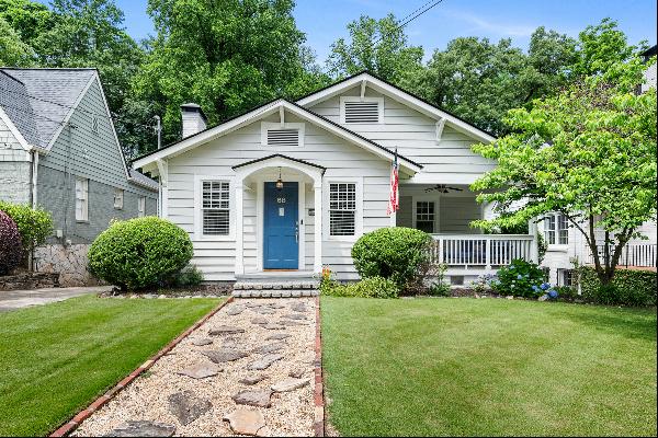 Classic Bungalow With Designer Finishes in Peachtree Park