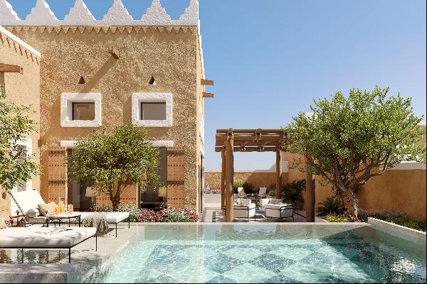A luxury residential project worthy of Diriyah's illustrious status