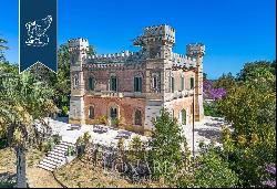 Wonderful property composed of a castle, an ancient tower, a cottage and a farm for sale o
