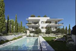 Ground floor with garden in Passivhaus Development in La Plana