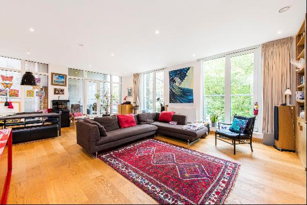 A 3 bedroom, 3 bathroom  apartment with private underground parking in the heart of Hampst