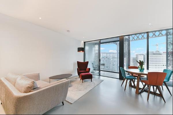 One bedroom apartment situated within a luxury development in King's Cross.