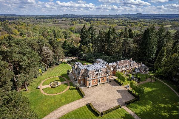 An exceptional country house combining French elegance and English charm, set inover 17 a