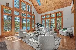 Exquisite Lakefront Sanctuary in the Heart of the Berkshires on 877 Feet of Lake