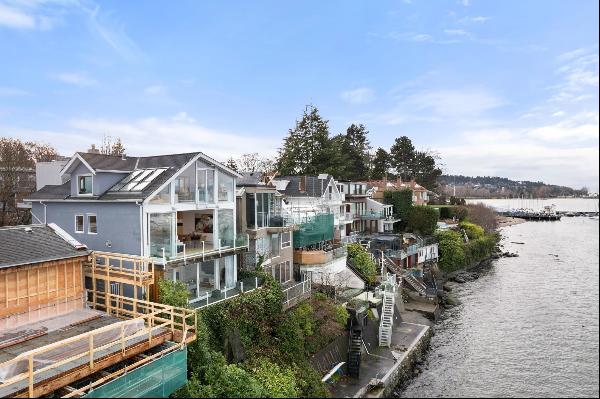 A luxury waterfront property in a prime location in Vancouver.