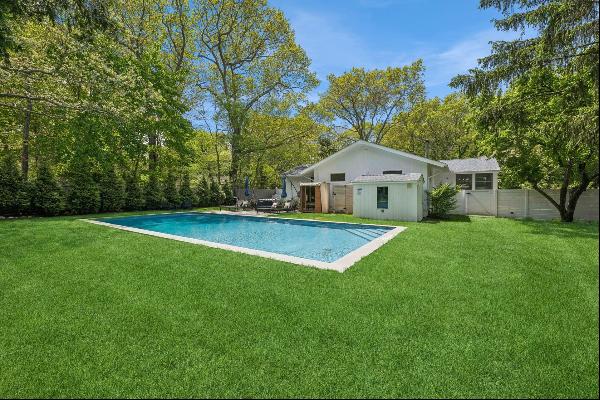 Introducing the beautifully updated residence at 40 Stoney Hill Rd, Sag Harbor. Nestled in