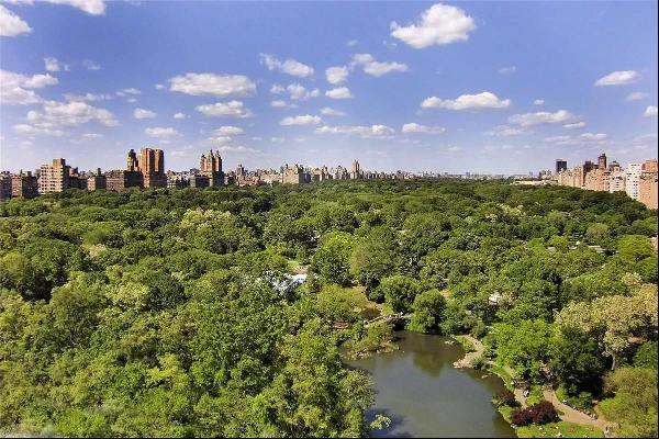 BEST PRICED APT AT THE PLAZA CONDOMINIUM RESIDENCES WITH DIRECT CENTRAL PARK VIEWS! HUG