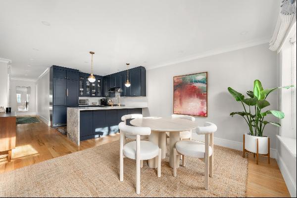 Nestled on one of Cobble Hill's most coveted blocks, 23 Wyckoff Street #1 is a newly renov