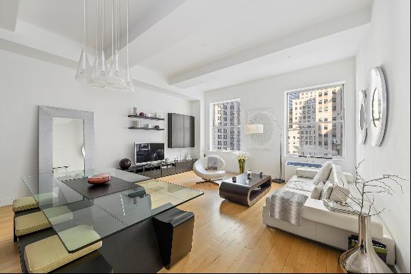 Welcome to Downtown by Philippe Starck at 15 Broad Street Phenomenal High Floor Double 