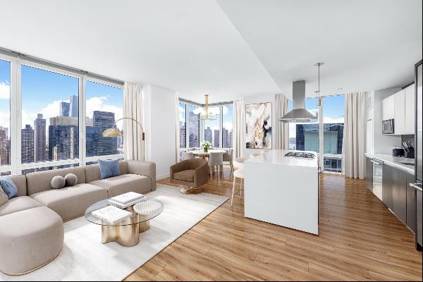<p>Introducing Residence 3103 at the coveted Platinum Condominium: A high floor meticulous