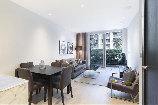 A modern one bedroom apartment to let in Chelsea Creek, SW6.