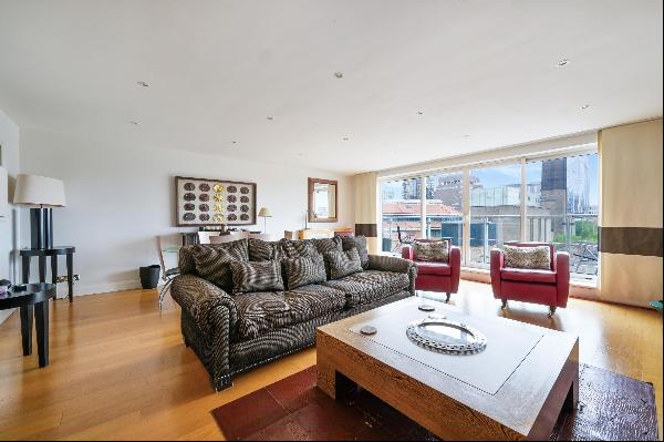 A two bedroom apartment to rent on the Southbank SE1.