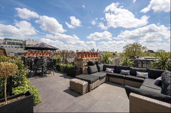 3 bedroom penthouse with spectacular south facing roof terrace