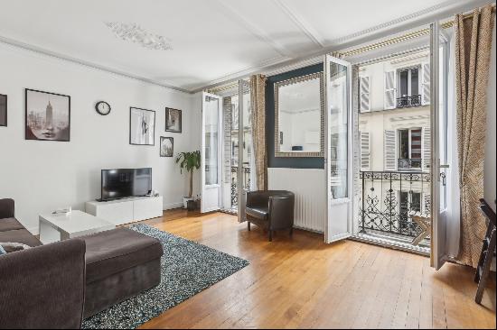 Charming 3-room apartment with balcony - marché Poncelet