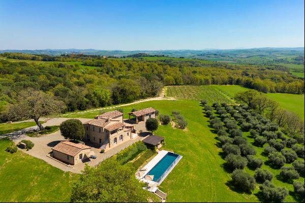Podere Quercia is a stunning property in the Val d’Orcia