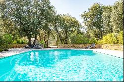 Lauris Property composed of 2 houses on land of 4200m2 Swimming pool Tennis