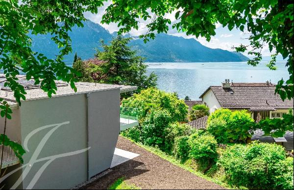 New promotion! 4.5-room apartment with large garden and lake view