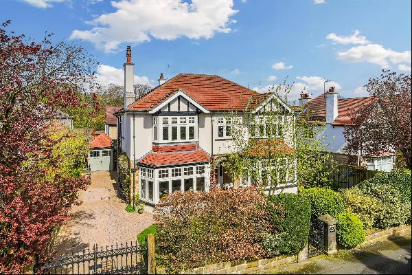 A beautifully presented Edwardian detached double-fronted period property offering contemp