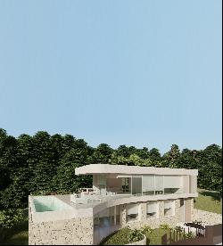 Modern villa in Denia with open views